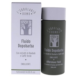 LErbolario L'erbolario for men - with baobab and green tea - citrus, water scent - replenish skin after shaving while toning and softening, cruelty free, dermatologically tested - 4.05 oz