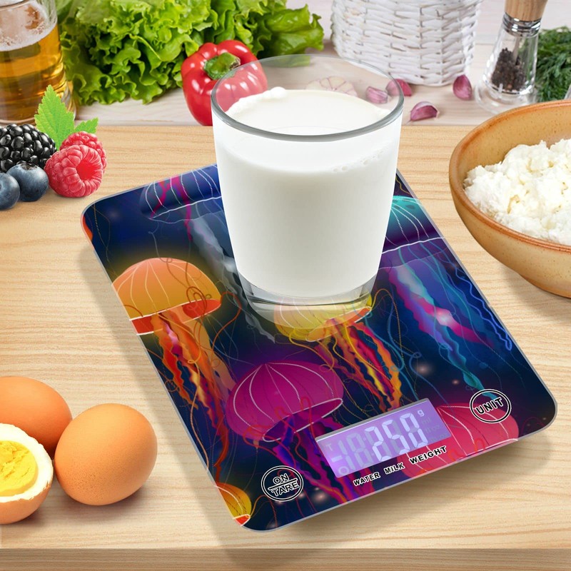 QwThum Food Scale Kitchen Digital Scale Food Ounces and Grams