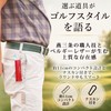 REBOOT GOLF グリーンフォーク ゴルフフォーク 本革収納ケース付 カラビナ付 ステンレス 持ち運び便利 ゴルフ用品 ゴルフアクセサリー