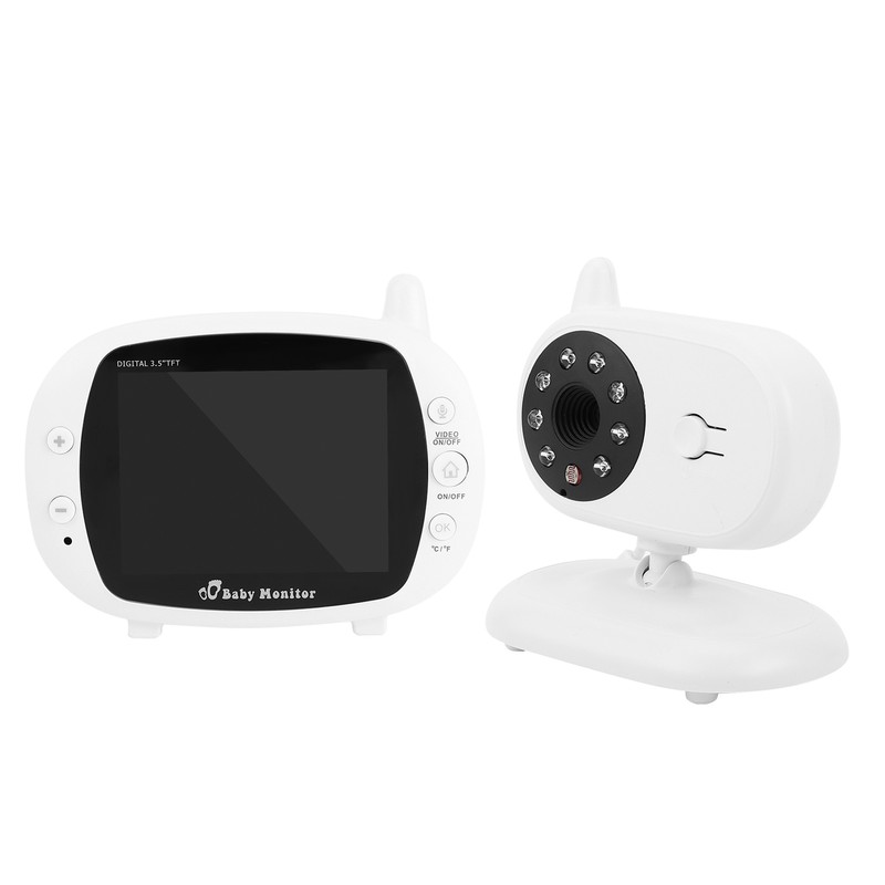 3.5in TFT Baby Camera Digital Night Vision Temperature Sensor Viewing