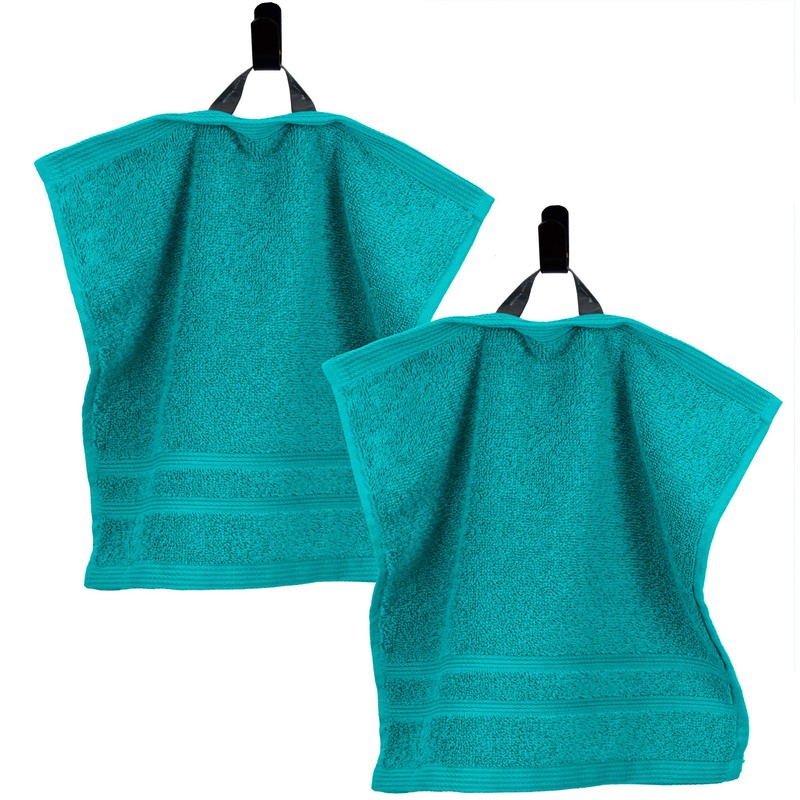 Lashuma Bathroom Set London Hand Towels, 2 x Guest Towels,
