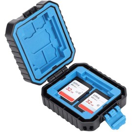 Mugast Estuche Protector de la Tarjeta de Memoria portátil, Tarjetas SD TF a Prueba de Agua, Transporte, Portada, Micro SD 512 GB, Aficionados a la fotografía