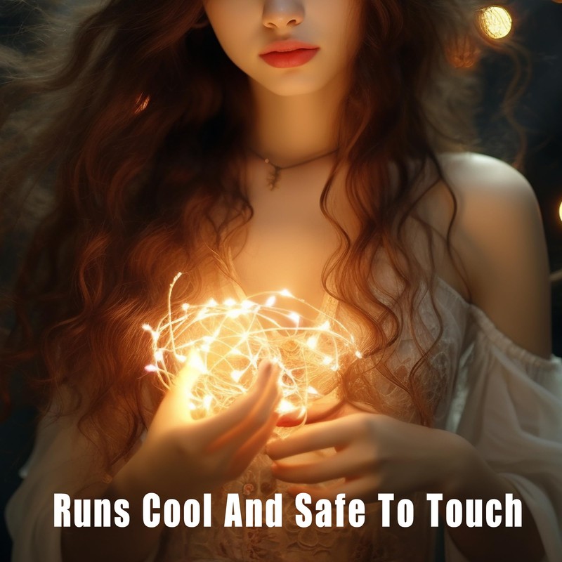 6 Pack Fairy Lights Battery Operated with Timer 2PCS Remote