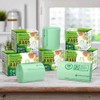 OrangeBio 3 Gallon Compostable Trash Bags, 100 Count, Food Grade,