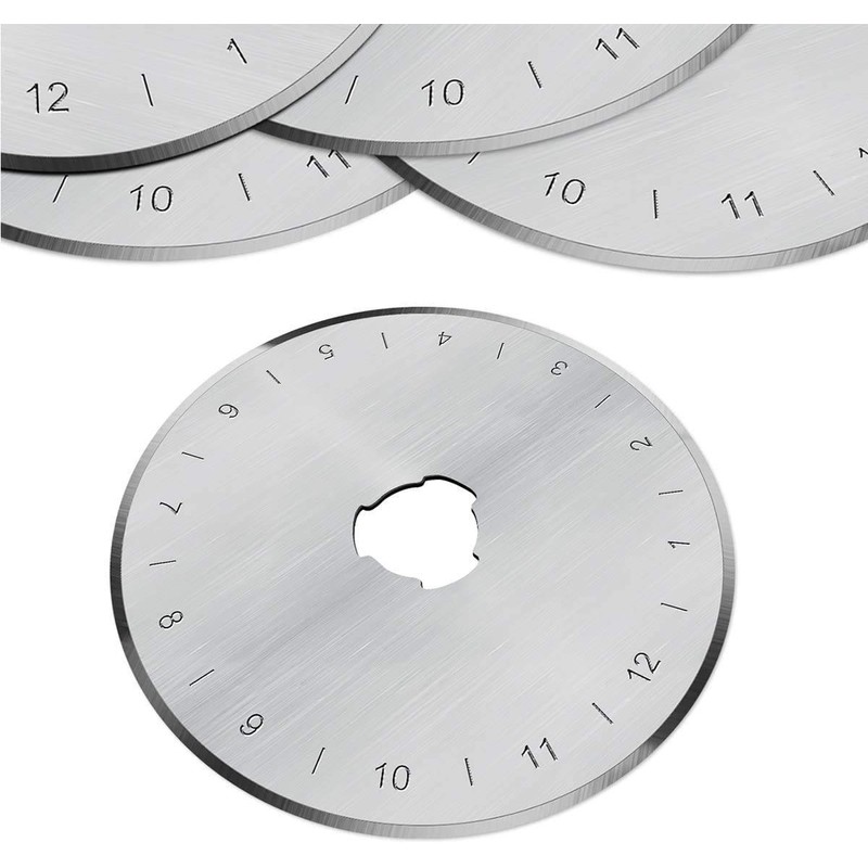 10 x 45mm Rotary Cutter Blades for Olfa Etc SKS-7