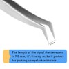 Volume Eyelash Extension Tweezer - FEITA Professional Angled Curved Pointed