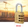 THIRARD 00913946 - Rb Padlock, Nickel Plated Steel Shackle, Padlock,