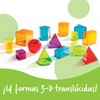 Learning Resources View-Thru Geometric Solids - Classroom Must Haves, Teacher