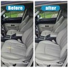 Priprilod Gray Leather Driver Side Bottom Replacement Seat Cover Compatible