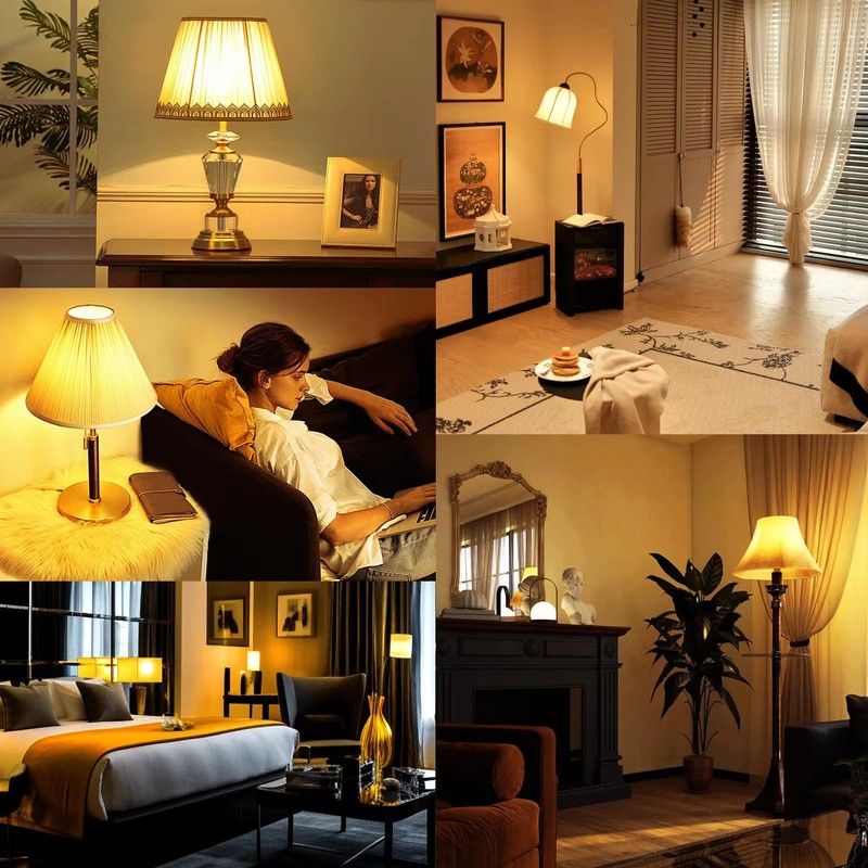 KQHBEN Bug Light Bulbs LED Yellow Bulb for Outside, 9W