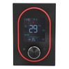 Smart Color Thermostat LCD Programmable Knob Control Touchscreen Water Heating