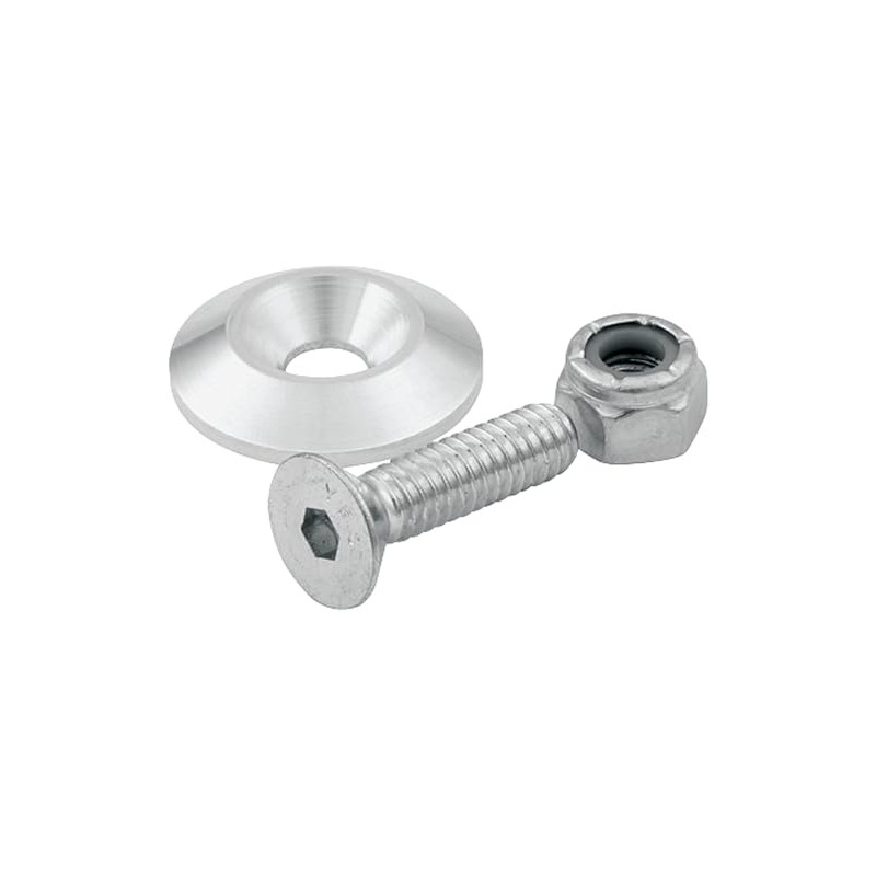 Allstar Performance ALL18632 1/4" x 1" Countersunk Bolt Kit with