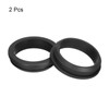 QUARKZMAN 2pcs Snap Rubber Grommet Connector Mounting Dia 48.6mm ID