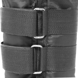 Fitness Maniac Pro Ankle Weights for Women Men Double Straps 14 lbs (7 Pounds Per Ankle) Durable Set for Gym, Workout, Walking, Ab, Leg Exercises