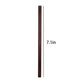 100 Pcs Individually Packaged Black Plastic Extra Long Flexible Disposable Drinking Straws,Coffee Stirrers.Disposable Plastic Drink Stirrer Sticks Safety Two-hole coffee straw (7inch)