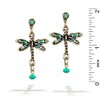 La Contessa Dragonfly Earrings Designed by Mary DeMarco and Curated