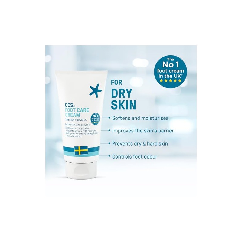 CCS Foot Care Cream for Cracked Heels & Dry Skin