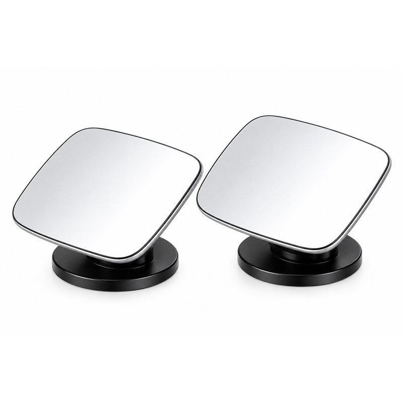Adjustable Convex Blind Spot Mirrors for Driving – HD Glass