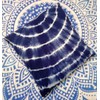 Shibori Pillow Cases, Indigo Pillow, Outdoor Cushion Cover 16x16,Tie Dye