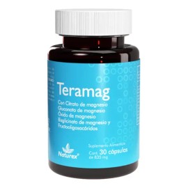 Teramag Con Magnesio Naturex 30 Cápsulas 835mg                                                                                                        