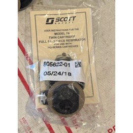 Scott NEW Scott Safety Twin Cartridge Adapter Model 74 Full Face Respirator 805622-01