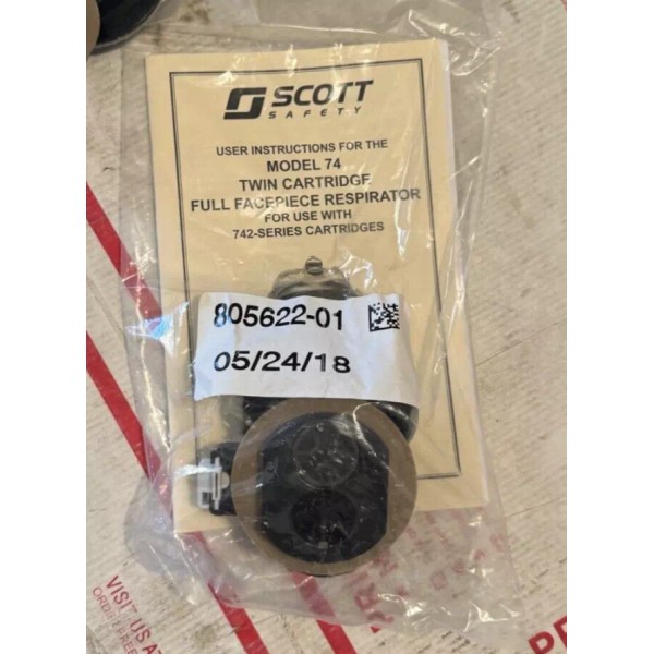 Scott NEW Scott Safety Twin Cartridge Adapter Model 74 Full