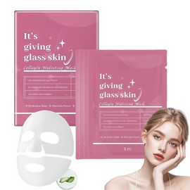 4PCS Colla-gen Mask,Deep Hydration Face Masks,Face Masks for Firming & Moisturising,Hydrating Face Mask,Colla-gen Face Mask Overnight,Deep Hydration Anti-Wrinkle,Reduce Fine Lines & Wrinkles,Firming
