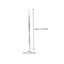 SAFIGLE Stainless Steel Lash Separator Tool with Joint Handle Ergonomic Design for Eyelash Lifting Curling and Coloring Lightweight and Portable Eyelash Extension Accessory