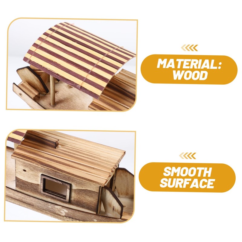 CIYODO Boat Model Decor Stylish Office Boat Decoration for Home