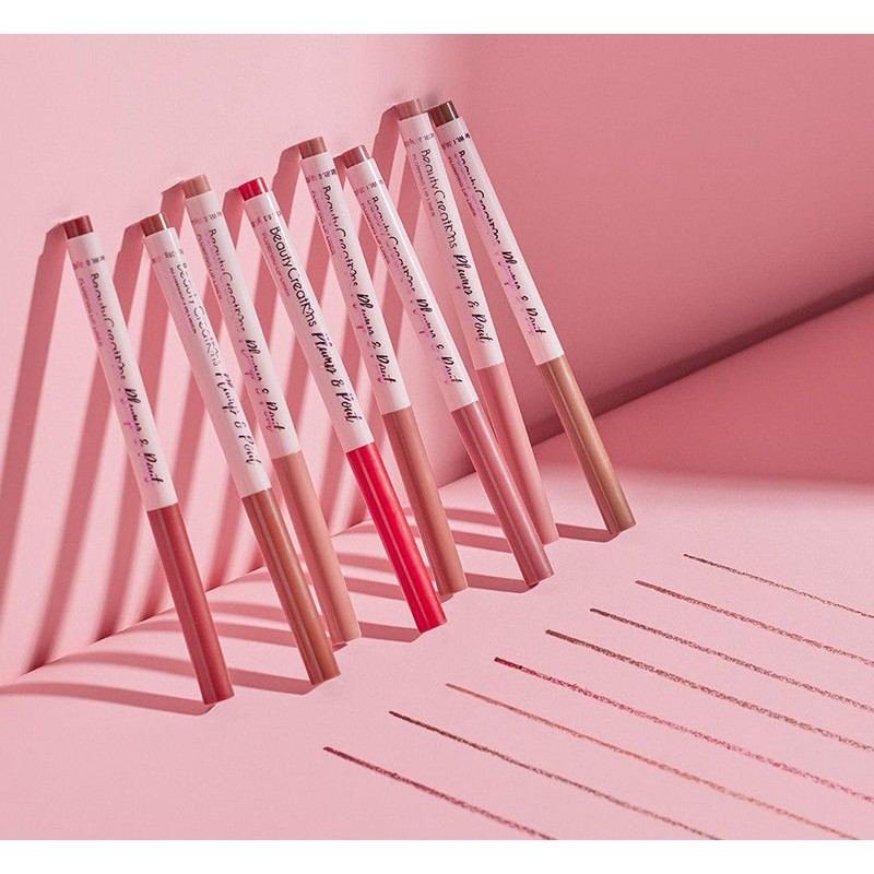 BEAUTY CREATIONS PLUMP & POUT PLUMPING LIP LINER - RISQUE,