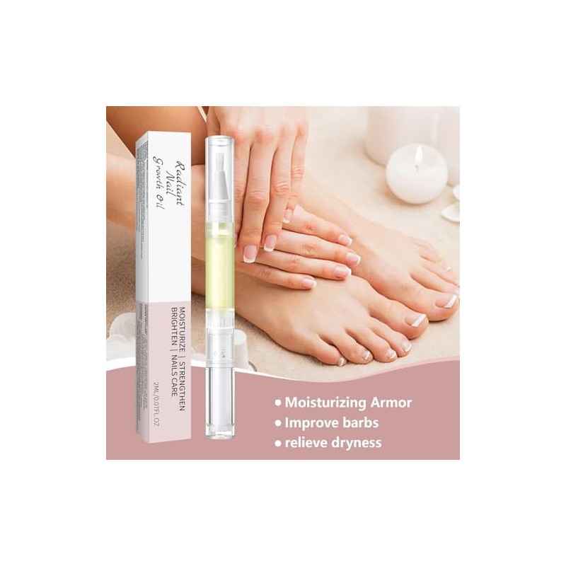  4PCS Cuticle Oil Pen Nail Growth and StrengthenerNail Growth