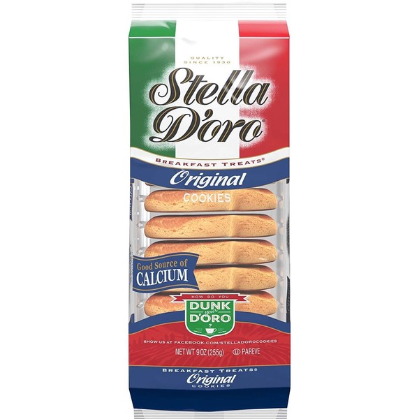 Stella D'oro Breakfast Treats, Original Cookies, 9 Ounce (Pack of 12)