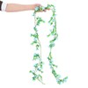 KONTONTY Sunflower Kitchen Decor Silk Artificial Daisy Flower Garland Hanging