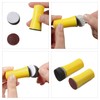 SPEEDWOX 3 Pack 1" Hand Sanding Blocks Mini Hook and