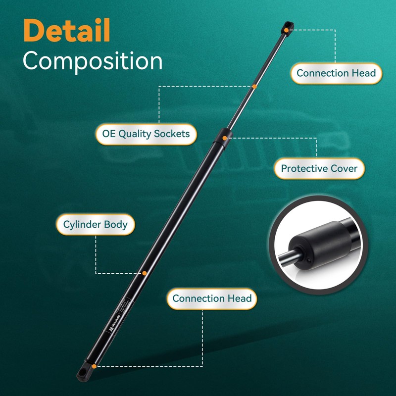 HelloAuto Rear Hatch Lift Supports Compatible with Subaru Forester 2014-2018,