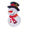 Handarbeit-Lieblingsladen Snowman 36 x 18 mm 2 Holes Craft Buttons
