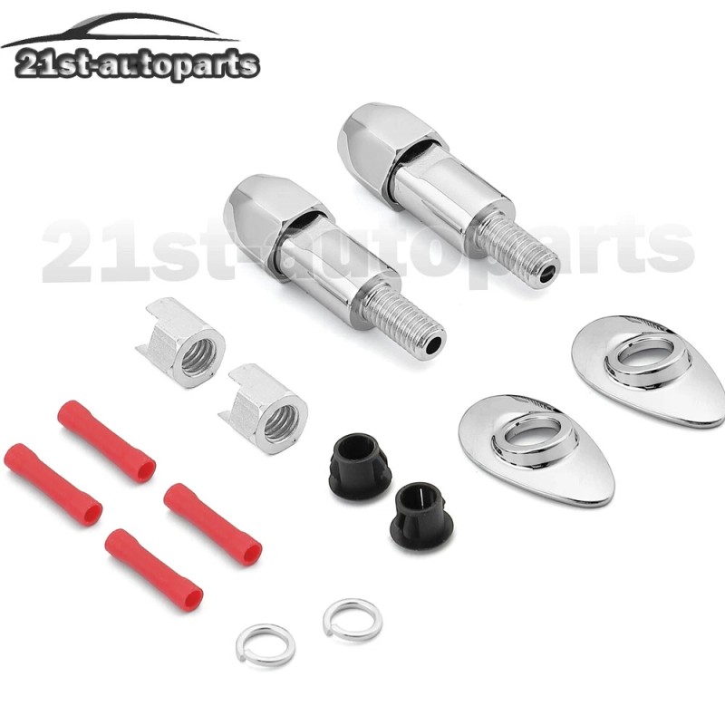 21ST Rear Turn Signal Light Relocation Mount Fit Harley Softail