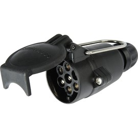 Herth+Buss 51305457 Socket with Seal, with Strain Relief, with Hanging Bracket