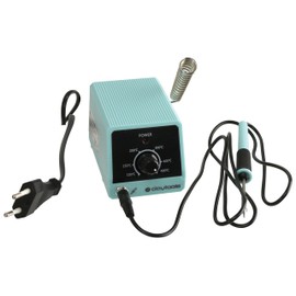 DAYTOOLS Mini Soldering Station LS-928, Compact Soldering Station with Continuous Temperature Control (100-450 °C) and Fine Soldering Iron, Ideal for Precise Soldering of SMD Components, Easy to Transport Thanks to