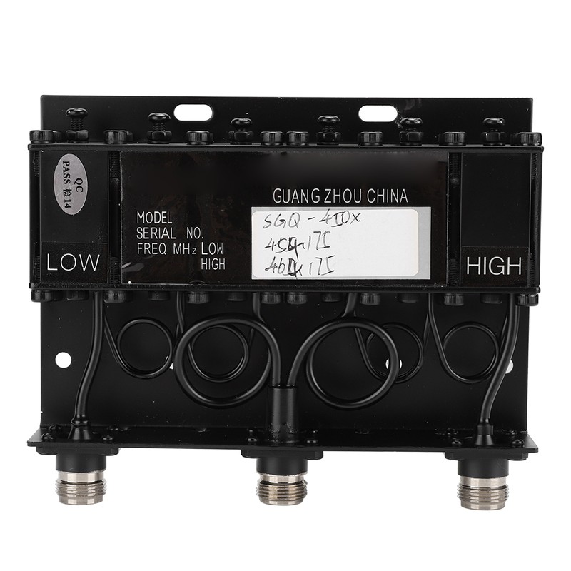 10W UHF 6 Cavity Duplexer TX: 454.175 MHZ RX: 464.175MHZ