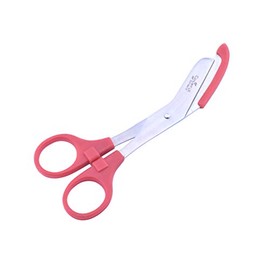Bandage Scissors Round Tip for Nurses,Veterinary and Home Use with with Colored Safety Guard 5 -Colors (Red)