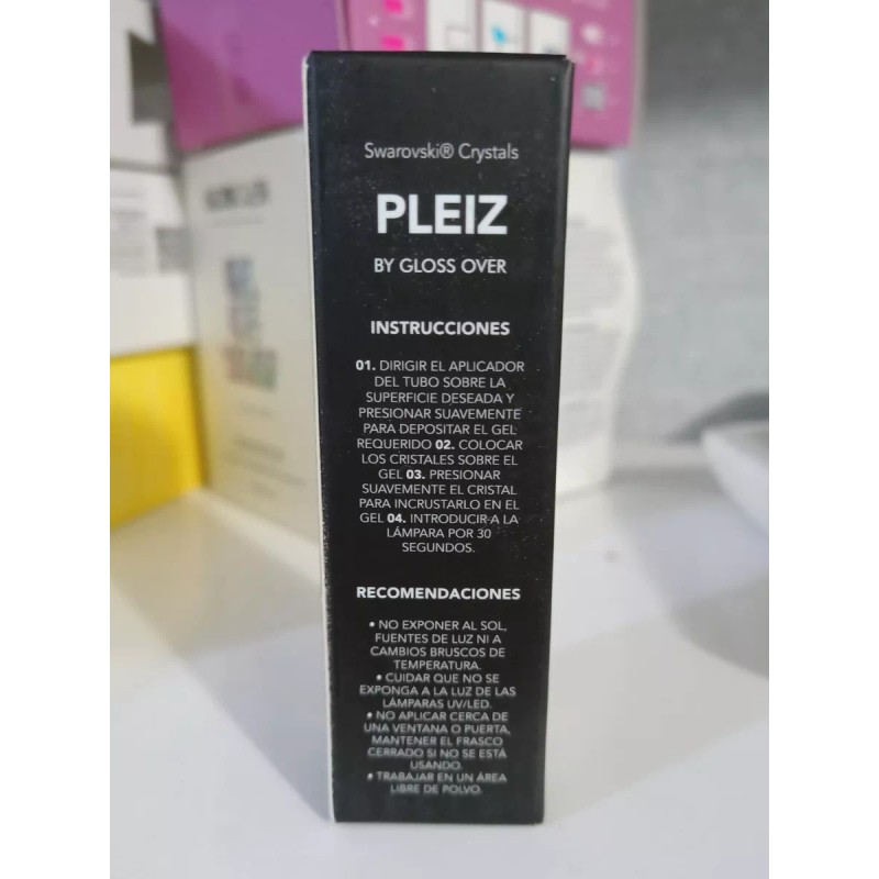 Gloss Over Pegamento Para Cristales Y Decoración En Uña Pleiz