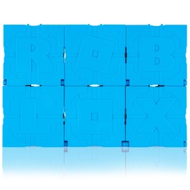 Roblox Action Collection - Series 9 Mystery Figure 6-Pack [Includes 6 Exclusive Virtual Items] , Blue