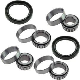 6Pcs Front Wheel Hub Bearing Seal Assembly Inner Outer Replacement for 1990-1995 Toyota 4Runner / 1995-2004 Toyota Tacoma / 1975-1995 Toyota Pickup / WTA5 WTA3 WS1948