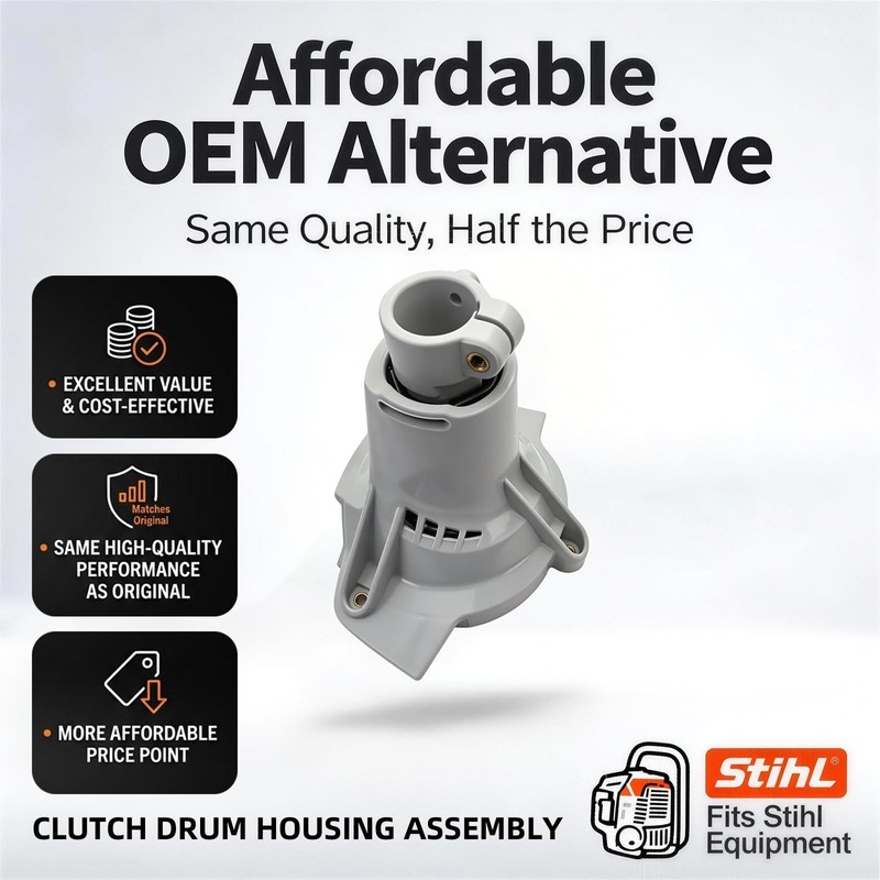 Clutch Drum Housing Assembly for Stihl FS94R, HL91, HL94, KM94R