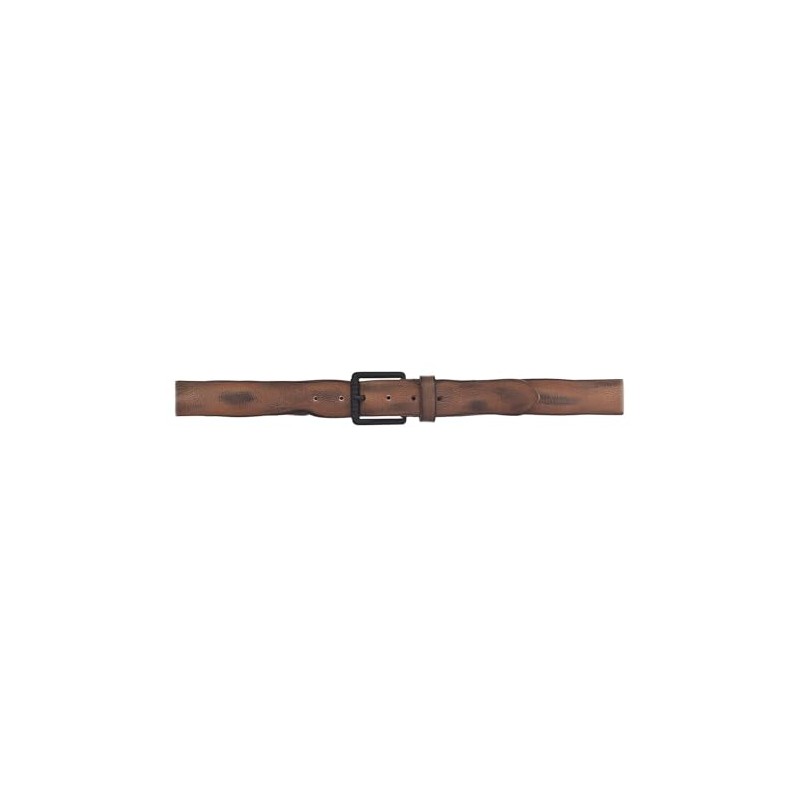 MUSTANG Leather Belt 40 mm W115 Cognac - Can be