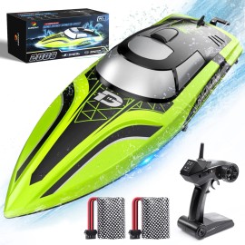 DEERC 2008 2.4GHz DEMO High Speed Remote Control Boat for Adults & Kid Auto Mode