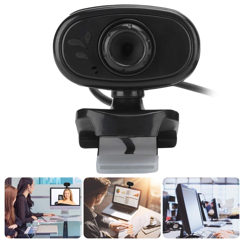 ciciglow USB Webcam with Microphone,Computer Camera PC Desktop High-Definition Image
