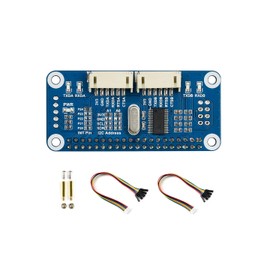 Waveshare Serial Expansion HAT for Raspberry Pi Zero/Zero W/Zero WH/2B/3B/3B+ via I2C Interface 2-ch UART 8 GPIOs