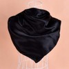35" Womens Large Satin Square Scarf Silk Feeling Hair Wrapping